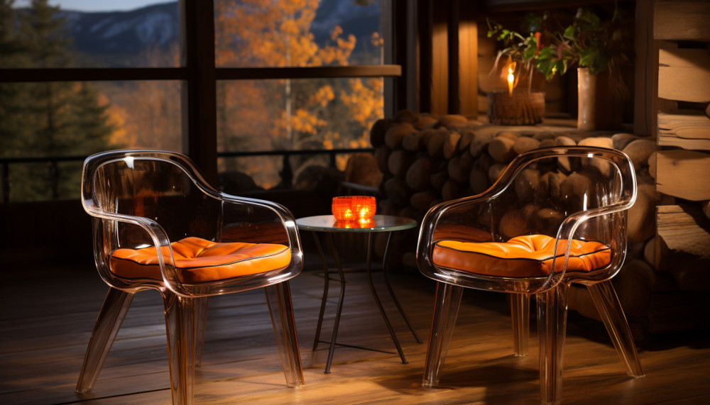 Les chaises plexi: une beauté dans votre vie